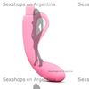 Vibrador satinado curvo prostatico y punto G